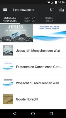 LW Church android App screenshot 2